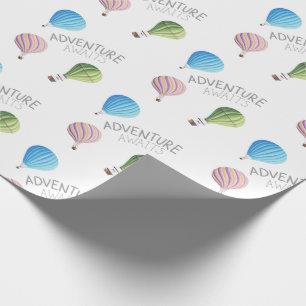 Cadeau Adventure Await Wrapping Papier