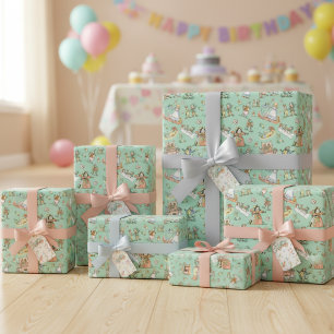 Cadeau Alice au pays des merveilles Enveloppement Papier