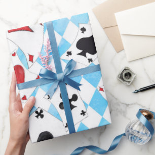 Cadeau Alice au pays des merveilles Papier d'enveloppemen
