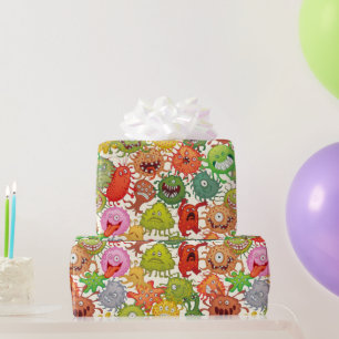 Cadeau Aliens n'Monstres Envelopper du papier