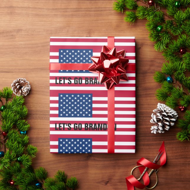 CADEAU ALLONS BRANDON ! PAPIER DE LAVAGE DE NOËL (Cadeau de vacances)