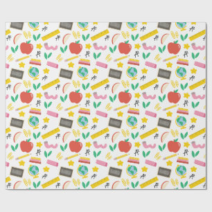 Cadeau Appréciation de l'enseignant Papier d'enveloppemen