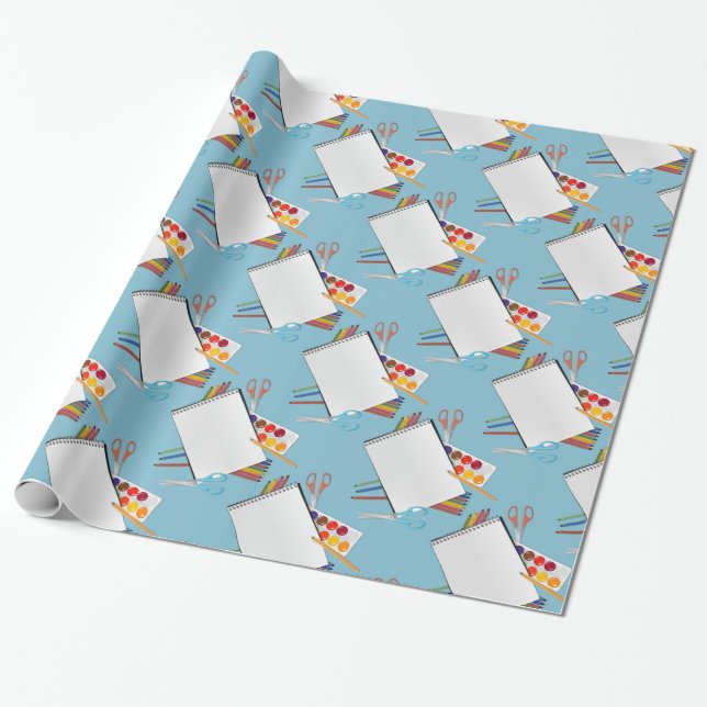 Cadeau Articles d'artisanat Papier d'enveloppement (Déroulé)