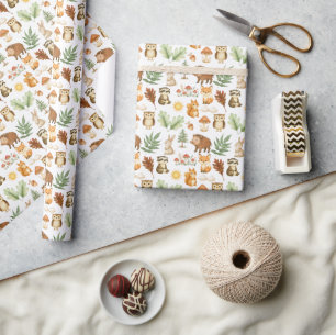 Cadeau Baguette en papier Motif en bois mignonne