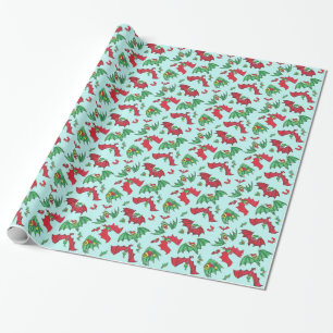 Cadeau BATTES DANS DES CASQUETTES en papier d'enveloppe