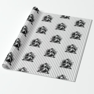 Cadeau Batteur de baseball Anniversaire Papier d'envelopp