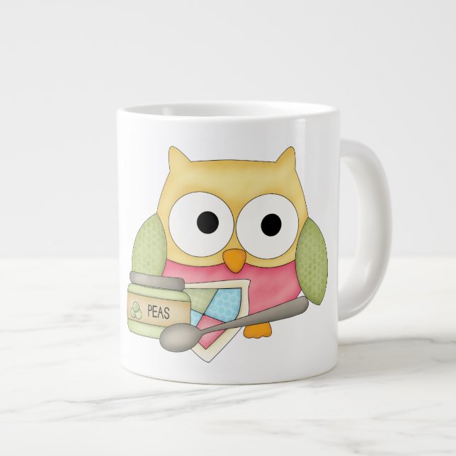 Cadeau bébé - Jumbo Mug (Devant droit)