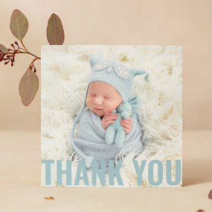 Cadeau bébé Merci moderne Baby shower nouveau-né