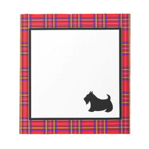 Cadeau bloc-notes Terrier Écossais
