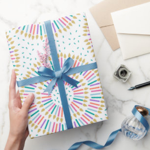 Cadeau Bougies d'Anniversaire Concentré Moderne - Papier