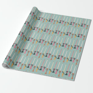 Cadeau Bougies en cire effilées minimalistes Papier d'emb