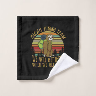 Cadeau Camper Équipe Vintage de Randonnée Sloth