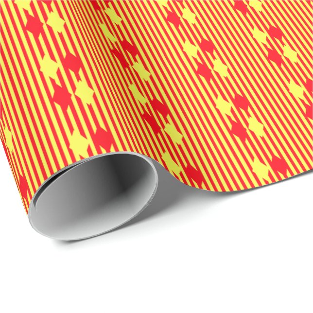 Cadeau Carreau de crème glacée Papier d'enveloppement (Coin rond)