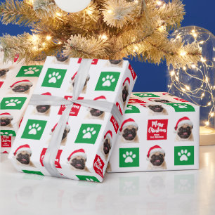 Cadeau Chiens personnalisables Papier d'enveloppement de