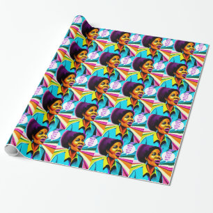 Cadeau Church Lady Walk By Faith Art Enveloppement Papier