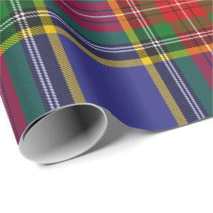 Cadeau Clan MacBeth Papier à enveloppement Tartan
