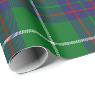 Cadeau Clan MacIntyre Chasse Tartan Papier d'enveloppemen