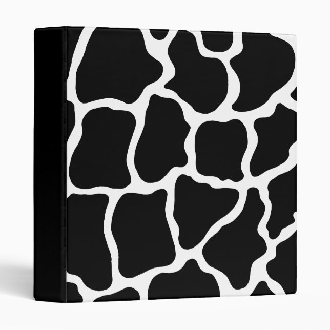 Cadeau Classeur de l'école de la Giraffe noire (Devant/Côté)