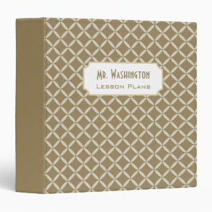 Cadeau Classeur de l'enseignant professionnel pers