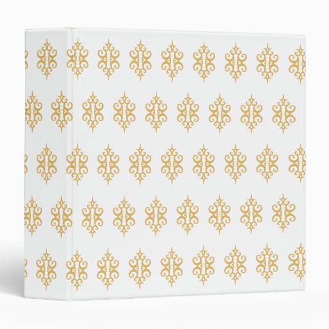 Cadeau Classeur Golden Lace (Devant/Côté)