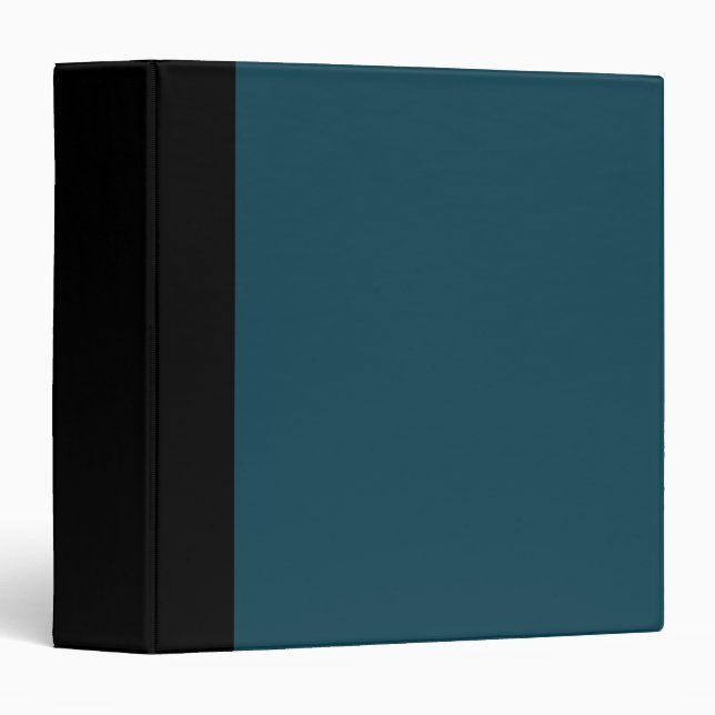 Cadeau Classeur Retro Blue Organizer (Devant/Côté)