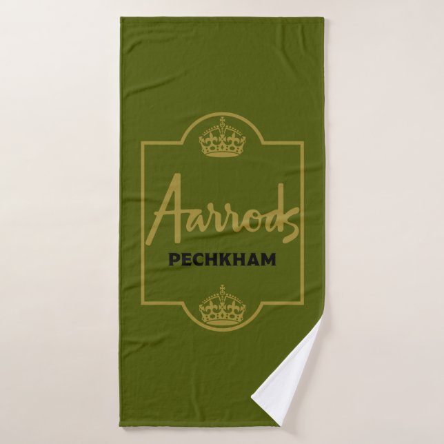 Cadeau classique britannique de nouveauté (Serviette de bain)