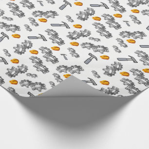 Cadeau Construction de papier d'emballage