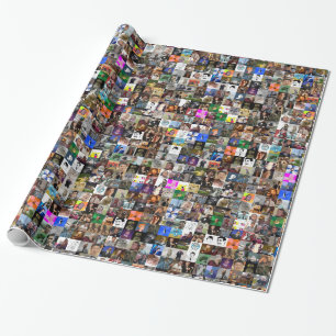 Cadeau Couleur de papier d'emballage de Meme