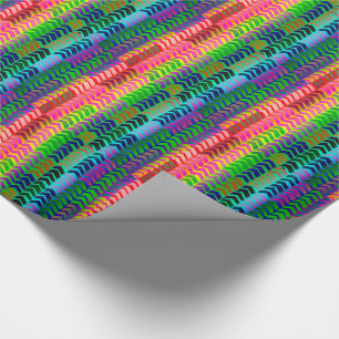 Cadeau Couleurs Arcs arc-en-ciel papier motif giftwrap