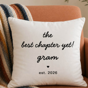Cadeau Coussin Gram Meilleur Chapitre à ce Jour