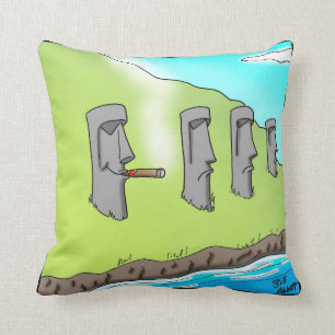 Cadeau Coussin Humour Cigar