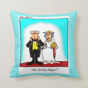 Cadeau Coussin mariage Humour