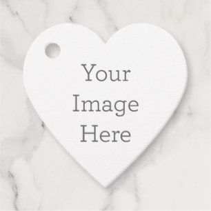 Cadeau Créez vos étiquettes cadeaux en forme de coeur