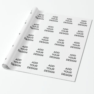 Cadeau Créez votre propre papier d'emballage fait sur