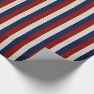 CADEAU CUIR REGARDER PATRIOTIQUE STRIPES-CADEAUX PAPIER