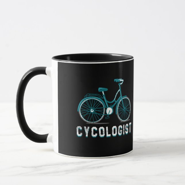 Cadeau Cycologiste de café Mug pour les motards et (Gauche)