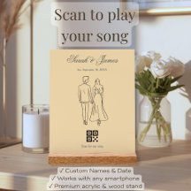 Cadeau d'anniversaire code QR de notre chanson min
