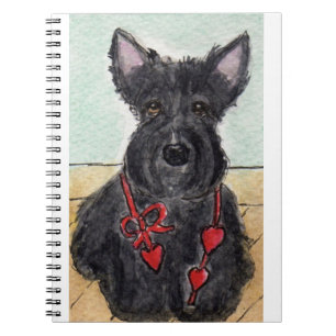 CADEAU D'ANNIVERSAIRE DE CARNET DE TERRIER