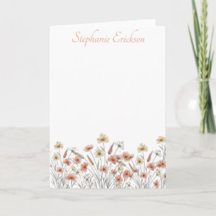Cadeau d'appréciation de l'enseignant Flore de fle
