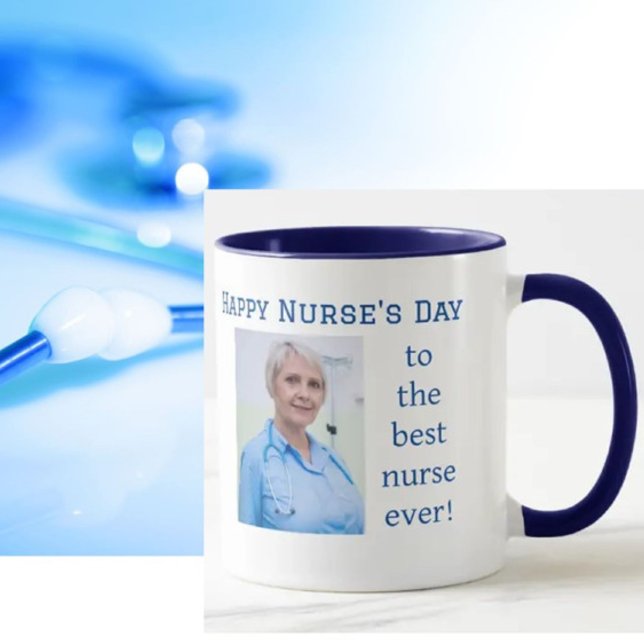Cadeau d'appréciation ! Mug photo de la fête des i (Créateur téléchargé)