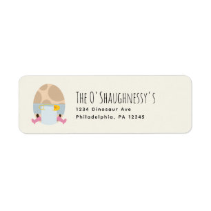 Cadeau de bébé fille Preggosaurus dinosaure mignon