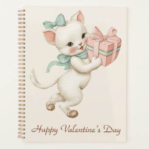 Cadeau de chaton vintage pour la Saint-Valentin
