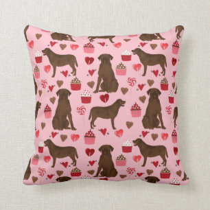 cadeau de chien coussin pour chien des valentines 