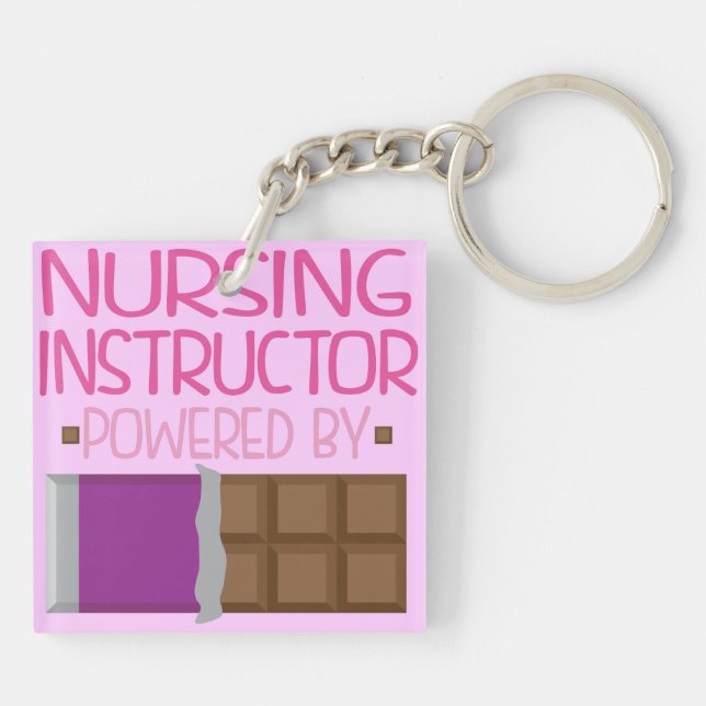 Cadeau de chocolat d'instructeur de soins pour (Dos)