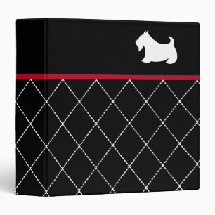 Cadeau de classeur de bureau de l'école du Terrier