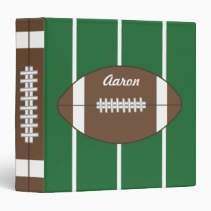 Cadeau de classeur de football personnalisé pour l