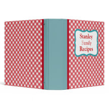 Cadeau de classeur de recette de famille rétro per