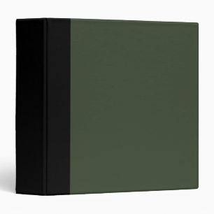 Cadeau de classeur d'organisateur vert classique