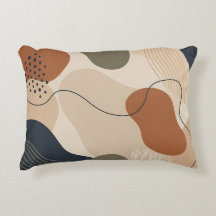 Cadeau de Coussin Décoratif Formes Organiques Mode