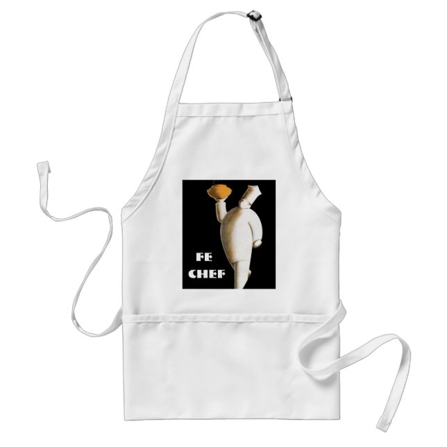 CADEAU DE ~ DE TABLIER GRAND POUR LE CHEF DE FE DE (Devant)